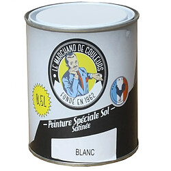 Peinture Spécial Sol - Satinée - Blanc - 0.5 L - ONIP