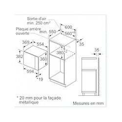 Micro-ondes 25l 900w - bf555lmw0 - SIEMENS