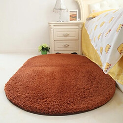 LUUCOZK Tapis moelleux en fausse fourrure Tapis à poils longs pour chambre à coucher Salon-Café-40x60cm 