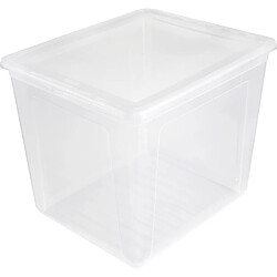 keeeper Boîte de rangement 'bea', 30 L, PP, transparent () 