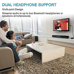 Universal Adaptateur émetteur audio Bluetooth 4.0 sans fil 3,5 mm TV/DVD/MP3