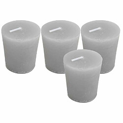 Amadeus Bougies Oslo (Lot de 4) Gris.