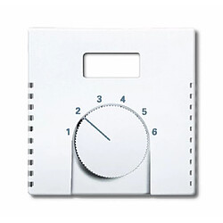 Busch-Jaeger 1794TA-84 Plaque de recouvrement, thermostats 1094 UTA, 1097 UTA, davos/blanc studio, s