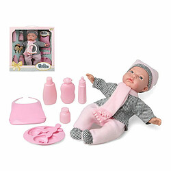 BigBuy Kids Poupée Bébé Rose (34 cm)