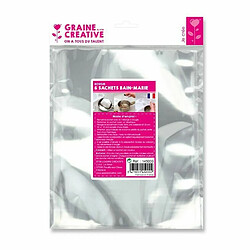 Graines Creatives 18 sachets bain-marie pour cire à bougie