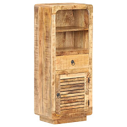 vidaXL Buffet 45x32x110 cm Bois de manguier brut 