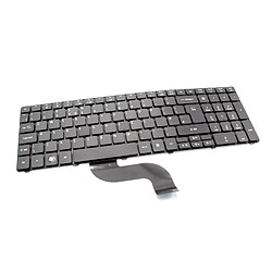 Vhbw Clavier pour Notebook- noir- pour ACER Aspire. Remplace 490267-B31, 491274-B31, NSK-H5R1D, 9J.N8682.R1D avec pavé numérique 