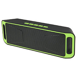 Acheter Yonis Enceinte Bluetooth Portable Stéréo Sans Fil Support Mains Libres Radio FM Carte TF Pour Smartphones