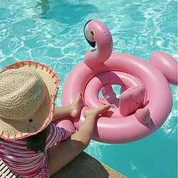 Wewoo Bouée Anneau gonflable de natation de bébé de Flamingo gonflable, taille gonflée: 100 x 105 x 60cm pas cher