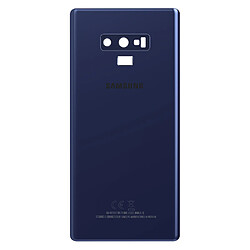 Samsung Vitre arrière pour Samsung Galaxy Note 9 Original Service Pack Bleu