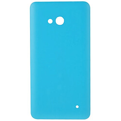 Wewoo Coque arrière bleu pour Microsoft Lumia 640 Surface en plastique givré couvercle du boîtier arrière pièce détachée