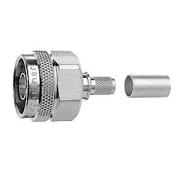 Telegärtner N Straight Plug Crimp RG-213/U Crimp/crimp connecteur coaxial – coaxial connectors