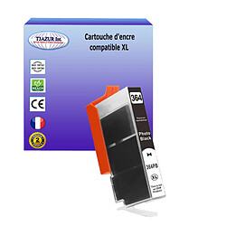 T3Azur Cartouche compatible avec HP PhotoSmart 2011 WiFi, 5510, 5514, 5515, 5520, 5524, 5525, 6510, 6520, 7510, 7520 remplace HP 364XL ( CB321EE ) - Noire 