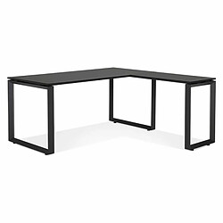 Acheter Paris Prix Bureau Design Abigano 170cm Noir