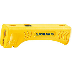 Jokari Dénudeur pour câbles ronds N° 460129, Valeurs de dénudage du Ø : 8-13 mm, Section du conducteur 1,5 + 2,5 mm²