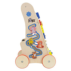 Acheter Chariot de marche avec centre d'activités 32x32x50 cm Coloré en bois Joyz