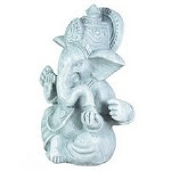 Zenlight Statuette Ganesh grise