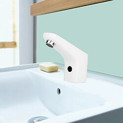 ComfortXL Robinet automatique à capteur infrarouge pour eau froide pour salle de bain et cuisine g1/2""