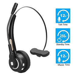 Avis GUPBOO Casque Bluetooth avec micro BH520 casque antibruit sans fil pour ordinateur téléphone ordinateur de bureau