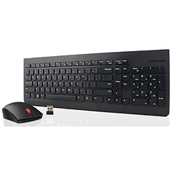 Lenovo 4X30M39490 clavier RF sans fil Espagnole Noir 