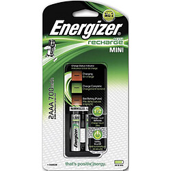 Energizer Chargeur Mini 2AAA 700 mAh