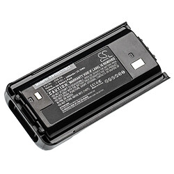 vhbw batterie compatible avec Kenwood NX-240, NX-240V16P, NX-240V16P2, NX-248, NX-340, NX-340U16P, NX-348 radio talkie-walkie (3400mAh, 7.4V, Li-Ion)