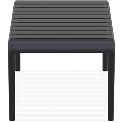 Avis Alterego Table basse 'SIDONY XL' noire en matière plastique