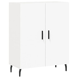 Maison Chic Buffet,Meuble de Rangement,commode pour salon,Cuisine blanc 69,5x34x90 cm bois d'ingénierie -MN19000