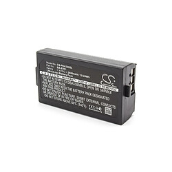 vhbw Li-Ion batterie 2600mAh (7.4V) pour imprimante photocopieur imprimante à étiquette Brother P-Touch PT-750TDI, PT-E300, PT-E500, PT-E550W, PT-H300