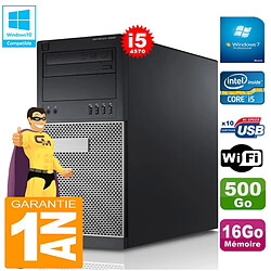 PC Tour DELL 9020 Core I5-4570 Ram 16Go Disque 500 Go Graveur DVD Wifi W7 · Occasion 