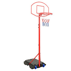 vidaXL Ensemble de basket portable réglable 200-236 cm 