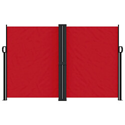 Avis Maison Chic Auvent latéral rétractable | Store latéral | Brise-vue latéral rouge 160x600 cm -GKD88321