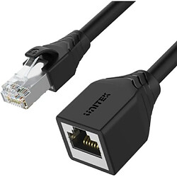 Unitek RJ-45 M-F cat.6 STP 0.5m (C1896BK-0.5M)