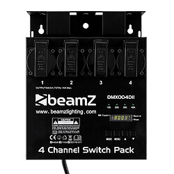 BeamZ DMX004DII Boîte de commutation DMX beamz