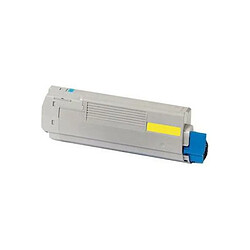 Toner compatible Oki C301 / C321 jaune (44973533) 