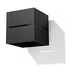 Luminaire Center Applique murale Lobo Aluminium Noir 1 ampoule 10cm Matériau : AluminiumColoris : NoirNombre d'ampoules : 1Type d'ampoule : G9Puissance Max en Watts (W) : 40Ampoules incluses : NonIP20Hauteur en Cm : 10Largeur en Cm : 10