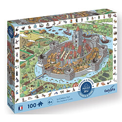 Puzzle 100 pieces chateau fort - sentosphere 