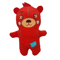 Universal La poupée en peluche d'ours rouge de JJ.(Rouge)