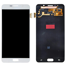 Wewoo Pour Samsung Galaxy Note 5 blanc / N9200 pièce détachée écran LCD + tactile Digitizer Assemblée