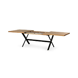 Acheter Lisa Design Giocoso - table à manger extensible - bois et métal - 200 à 300 cm