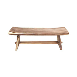 Mes Banc 150x30x47 cm en bois exotique naturel