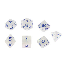 Avis 7 / Set De Dés Polyédriques En Plastique Pour Du0026D Dungeons And Dragons Game Toy Style 7