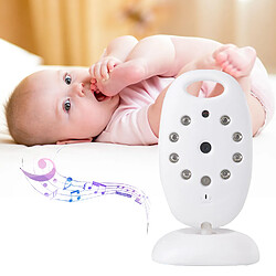 IKIDO Moniteur bébé caméra,babyphone, caméra de surveillance pour bébé, vision nocturne, berçeuses intégrée, detecteur de température et humidité pas cher