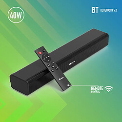 NGS SUBWAY: 40W Barre de son compatible avec la technologie Bluetooth. Entrée: OPTICAL/USB/ AUX IN. Télécommande. Couleur noire