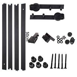 Quincaillerie Kit de Rail pour Porte Coulissante Hardware - 200 cm