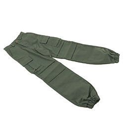 Avis 1/3 mâle bjd fahsion pantalons pantalons décontractés pour 70cm oncle poupée armée vert