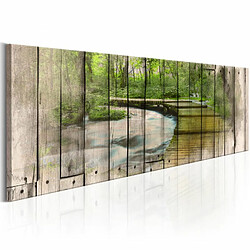 Paris Prix Tableau Imprimé The River of Memories 40 x 120 cm 