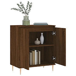 Acheter Maison Chic Buffet,Meuble de Rangement,commode pour salon,Cuisine Chêne marron 60x35x70 cm Bois d'ingénierie -MN26326