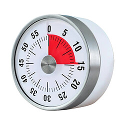 Compte à Rebours Mécanique De Cuisine Ronde De 3 Pouces, Compte à Rebours, Blanc Gadgets de cuisine Horloge de cuisine