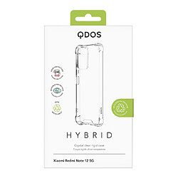 Avis QDOS Coque pour Xiaomi Redmi Note 12 Hybrid Rigide Transparent